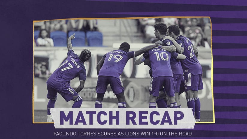 Orlando City Shuts Out New York Red Bulls in 1-0 Road Victory