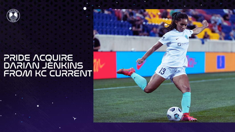 Orlando Pride Acquires Darian Jenkins from Kansas City Current
