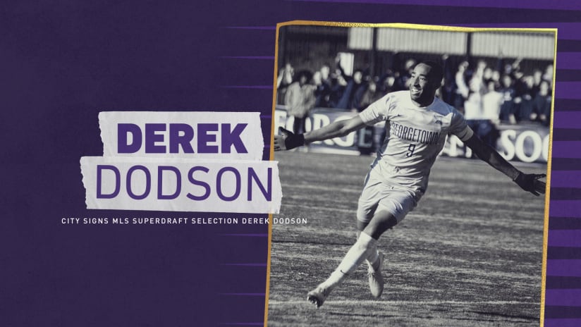 Orlando City SC Signs 2021 MLS SuperDraft Selection Derek Dodson