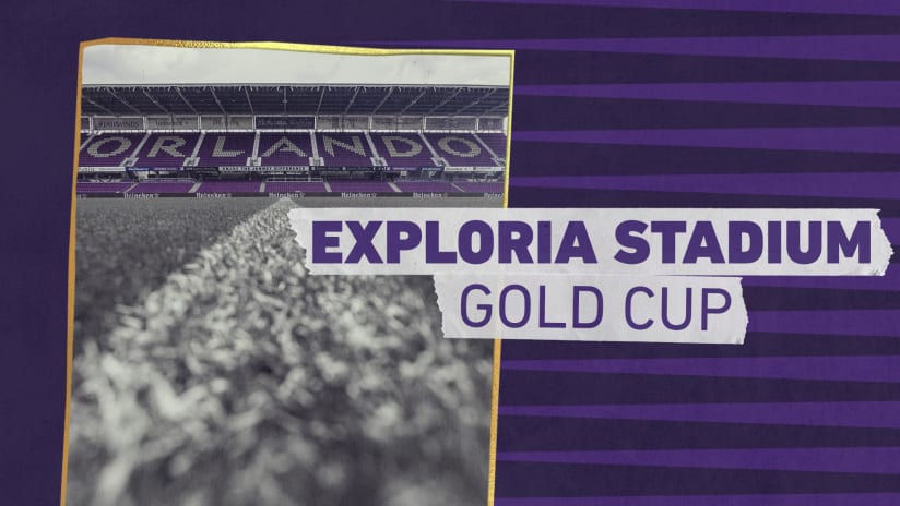 Exploria Stadium Announced as Host Venue for 2021 Gold Cup