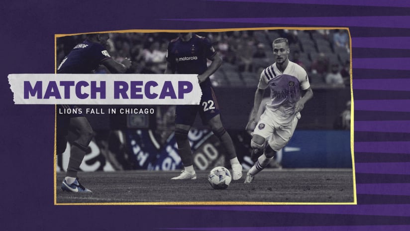 Perea Scores First Goal but Lions Fall at Chicago