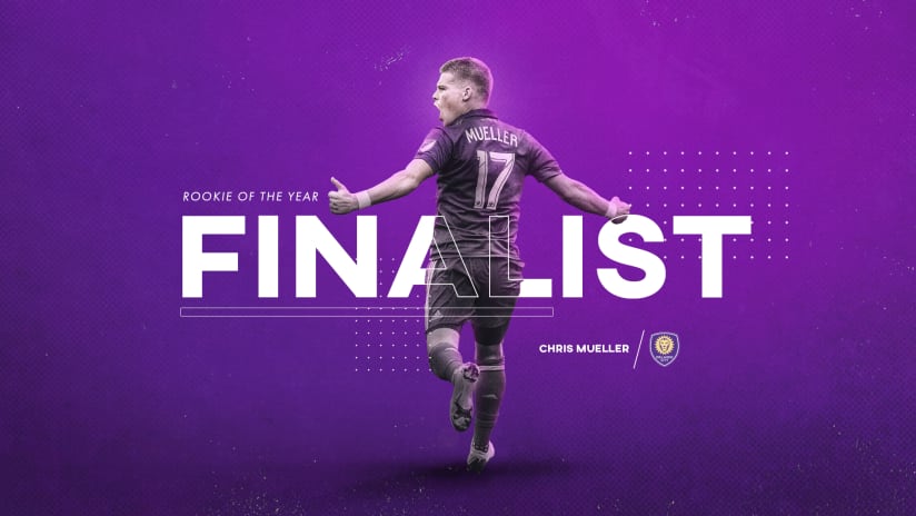 Chris Mueller Named as Finalist for AT&T MLS Rookie of the Year