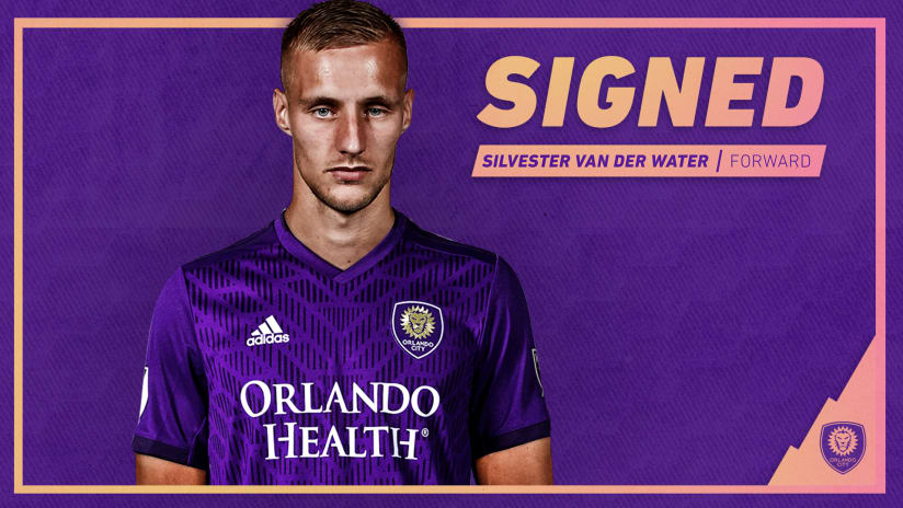 Orlando City SC Acquires Dutch Forward Silvester van der Water