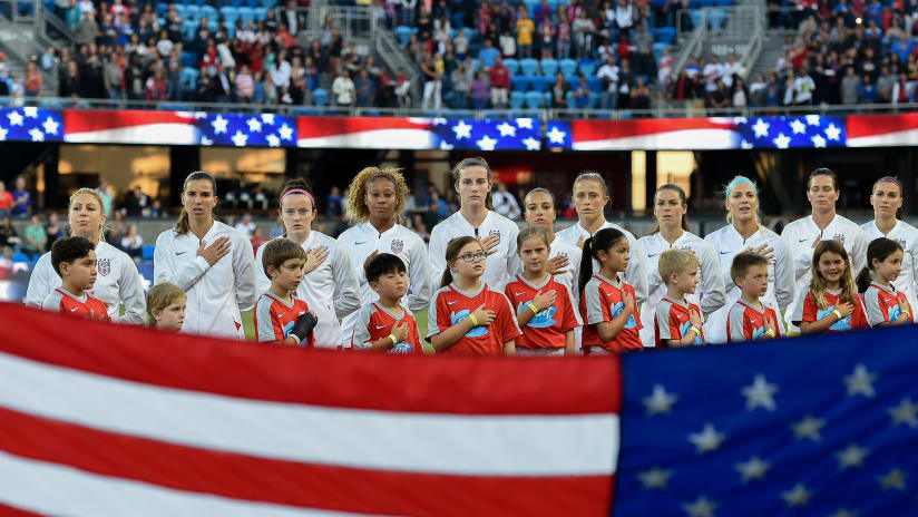 The USWNT Tops Chile 4-0 in San Jose