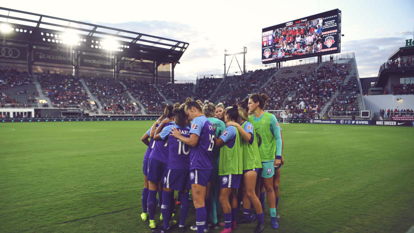 Orlando Pride Edged 2-1 by Washington Spirit in Front of Record Crowd