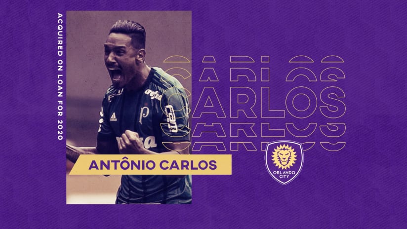 Orlando City SC Acquires Brazilian Center Back Antônio Carlos
