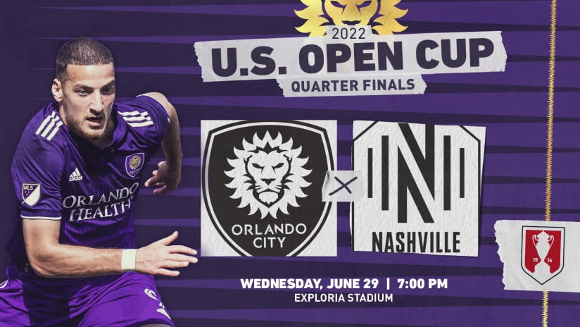 Orlando City SC U.S. Open Cup Quarterfinal Tickets On Sale Starting June 3