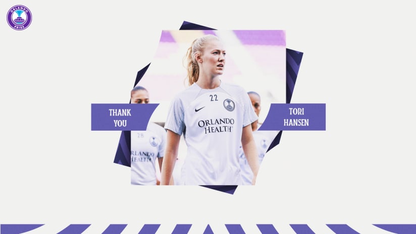 Orlando Pride waives Defender Tori Hansen and Goalkeeper Kaylie Collins