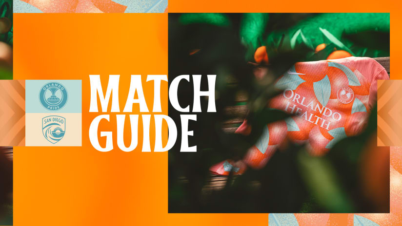 Match Guide | Orlando Pride vs. San Diego Wave, presented by OUC