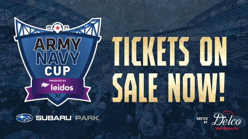 Army-Navy Cup XI Returns To Subaru Park On October 7
