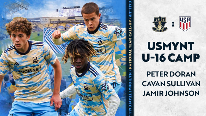 Academy trio selected for United States U-16 camp