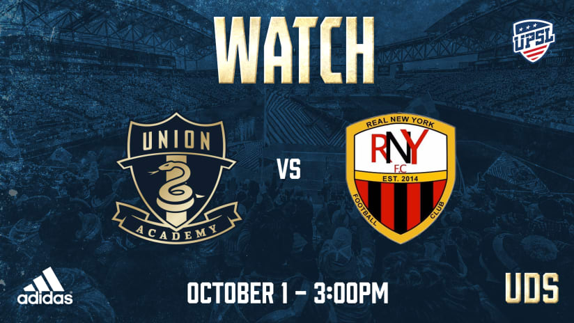 Union Development Squad hosts Real New York on Saturday