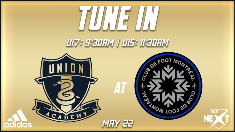 Tune In | 17s and 15s take on CF Montreal in MLS NEXT action
