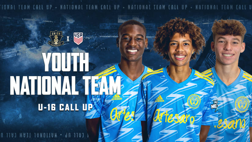 Union Academy's trio named to U.S. U-16 roster for Football Federations Cup