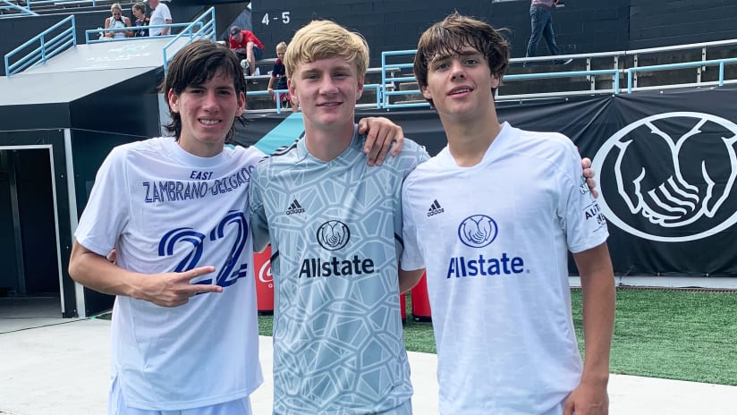 Union Academy products shine in comeback win at MLS NEXT All-Star Game