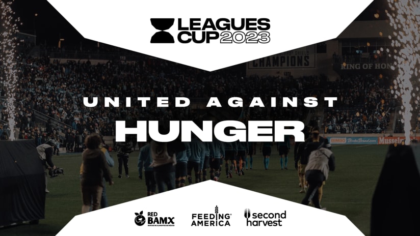 Beyond the Pitch: Leagues Cup 2023 Aims to Score Big Against Food Insecurity with United Against Hunger Initiative