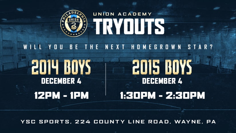 Union Academy Tryouts set for this Sunday