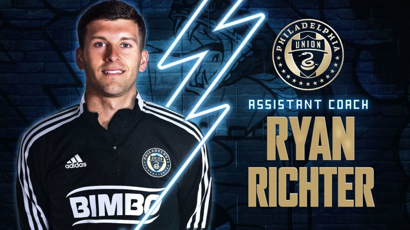 Philadelphia Union Announce Ryan Richter as Assistant Coach