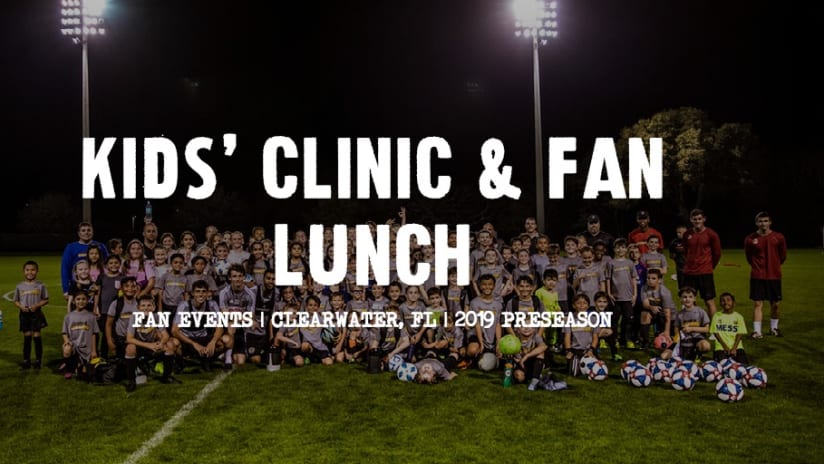 All the best moments from the Union youth clinic and fan lunch! - Kids' Clinic & Fan Lunch