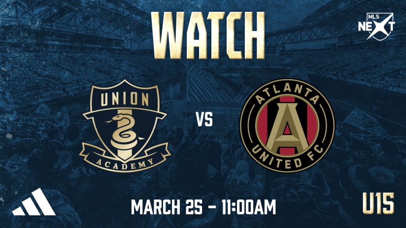 Watch | Academy U15s vs. Atlanta United
