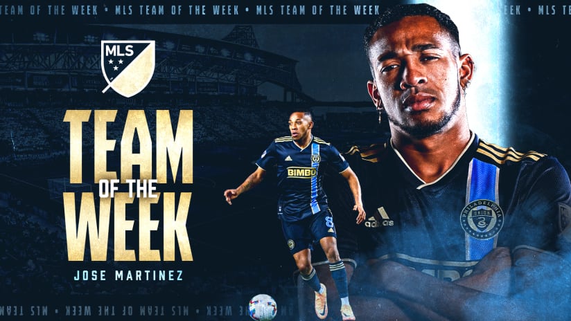 Jose Martinez selected for MLS Team of the Week