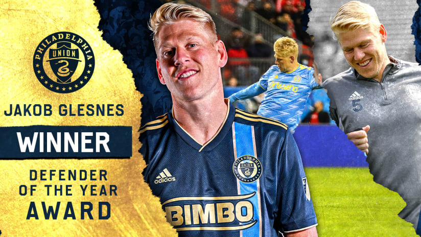 Jakob Glesnes named MLS Defender Of The Year