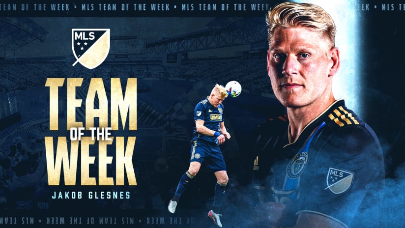 Jakob Glesnes named to MLS Team of the Week