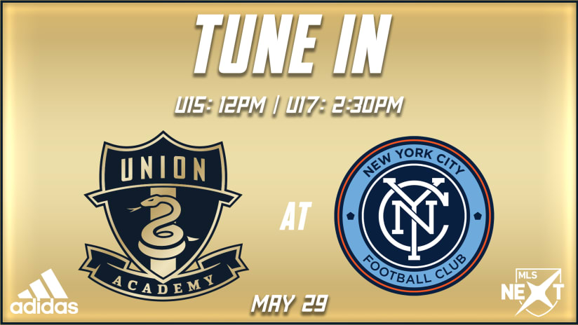 Tune In | 17s and 15s take travel to rival NYCFC on Sunday