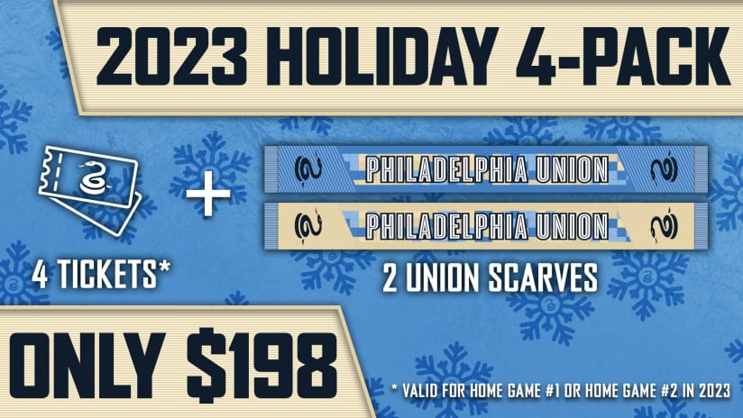2023 Union Holiday Four Packs are on sale now!
