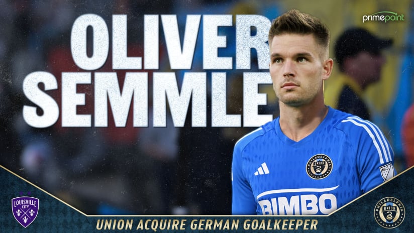 Philadelphia Union Sign Goalkeeper Oliver Semmle
