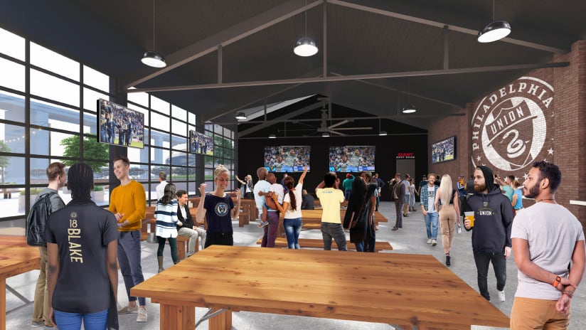 Philadelphia Union Announce 'Union Yards', A Brand-New Fan-Centric Brew Hall and Tailgate Zone