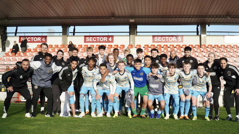 U-16s open Europe Trip with 2-0 win over Benifica