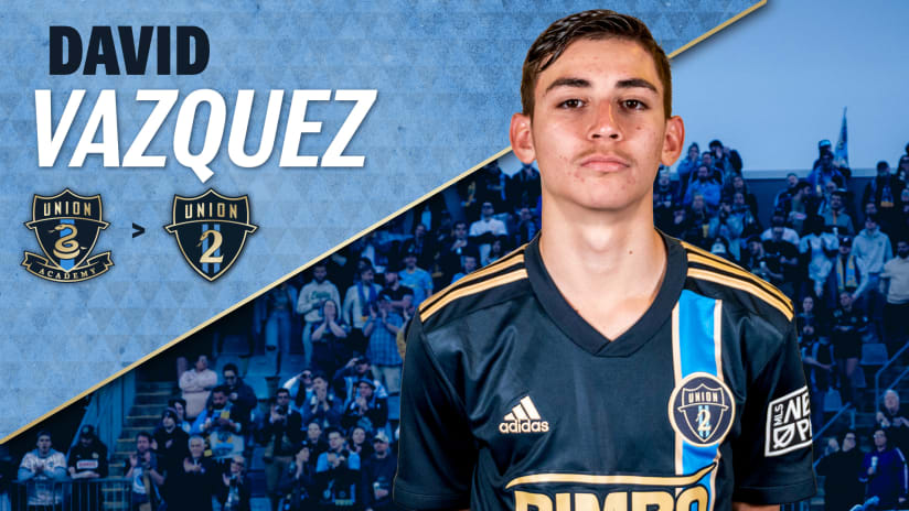 Philadelphia Union II Add Academy Midfielder David Vazquez to MLS NEXT Pro Roster