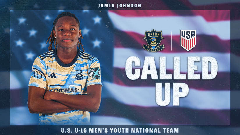Jamir Johnson called in for US U-16 Youth National Team Friendlies In Argentina