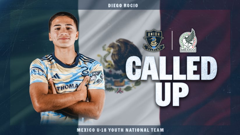 Diego Rocio called in for Mexico's U-18 National Team