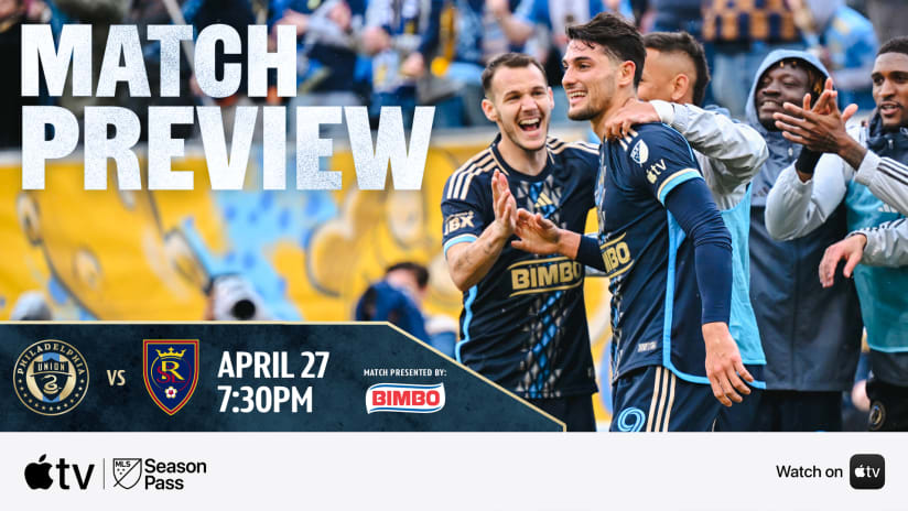 Union welcome Real Salt Lake for Greener Goals Night