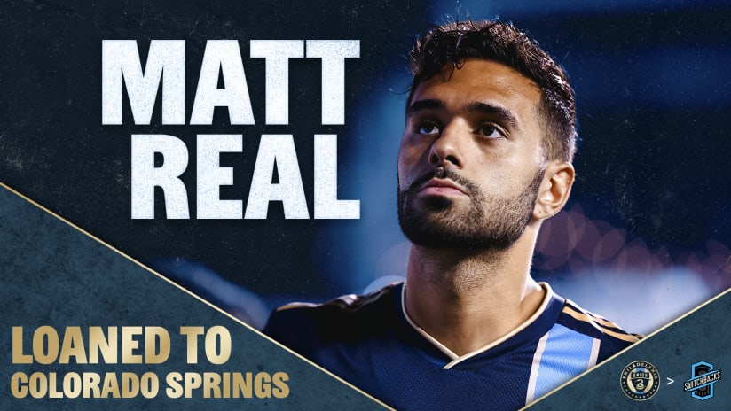 Philadelphia Union Loan Matt Real To Colorado Springs Switchbacks FC
