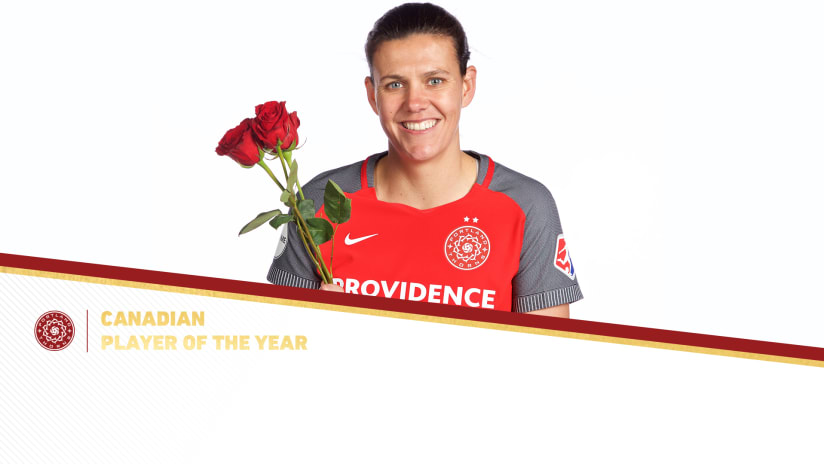 Christine Sinclair, 2018 Canadian Player of the Year