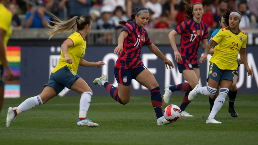 International Notebook: Smith nets a brace in USWNT homecoming, Moultrie helps win the Sud Ladies Cup & more