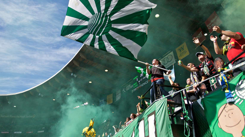 Flag, Timbers vs. Seattle, 8.28.16