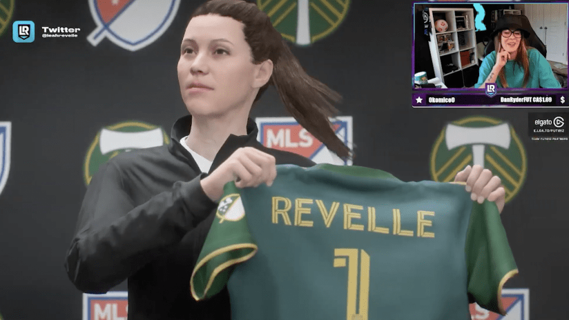 WATCH | Leah Revelle runs a Timbers career mode campaign on FIFA 22