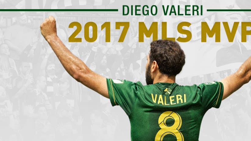 Diego Valeri, 2017 MLS MVP, 12.4.17