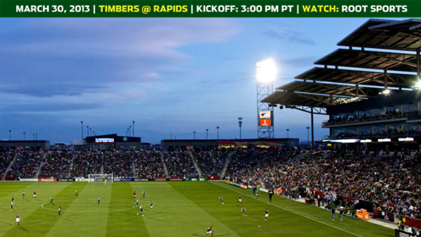 Matchday, Timbers @ Rapids, 3.30.13