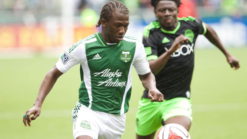 Diego Chara #3, Timbers vs. Sounders, 4.5.14