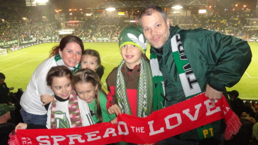 Spread the Love: Meet Tyron Bussanich and family -