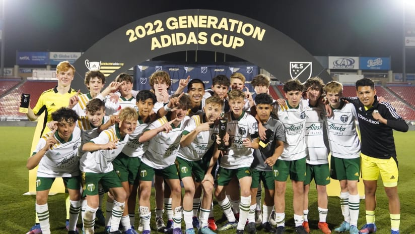 Champions! Portland Timbers defeat Valencia and claim club's first U-15 Generation adidas Cup title