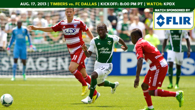 Matchday Preview, Timbers vs. FCD, 8.17.13