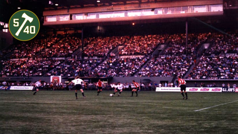 Timbers vs. Seattle, A-League, 5.11.01