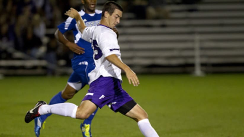 Steven Evans could be one of the "all-time greats" at Univ. of Portland -