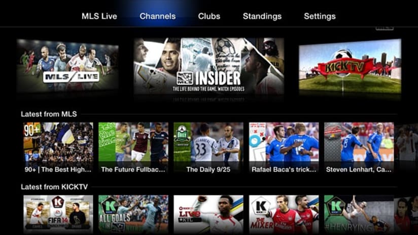 MLS on AppleTV